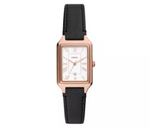 Uhr Raquel Three-Hand Date LiteHide™ Leather Watch