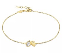 Armband Monte Napoleone Natalia 9 karat bracelet with zirc