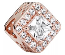 Charms Quadratischer Funkelnder Strahlenkranz Charm