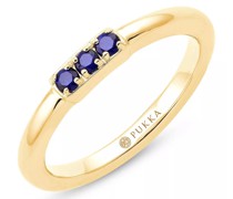 Ring Sapphire Bar Ring