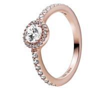 Ring Klassischer Funkelnder Strahlenkranz Ring