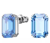 Ohrringe Millenia Octagon cut Rhodium plated