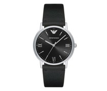 Uhren Men's Three-Hand Leather Watch
