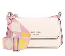 Crossbody Bags Double Up Colorblocked Saffiano Leather