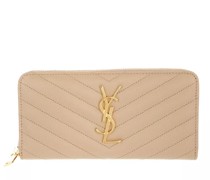 Portemonnaie Monogramme Grain De Poudre Zip Around Wallet