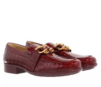 Loafers & Ballerinas Loafers In Shiny Crocodile Embossed Leather
