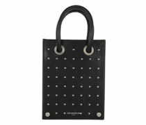 Tote Vertical Studded Leather Bag