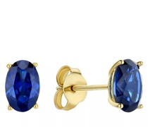 Ohrringe Baguette Nila 14 karat stud ear studs