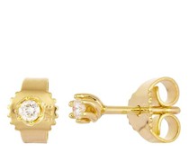Ohrringe Stud Earrings 375 2 Diamonds total approx. 0,10 ct