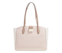 Tote Voyage Colorblocked Small Grain Textured Leather