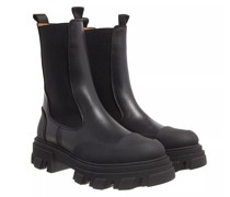Boots & Stiefeletten Cleated Mid Chelsea Boot Black Stitch