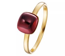 Ring Stacking Ring Garnet 14k Medium