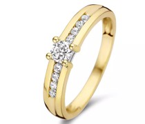 Ring Le Marais Estée 14 Karat Ring With Zirconia