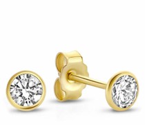 Ohrringe Rivoli Juliette 14 Karat Ear Studs With Zirconia