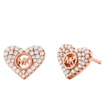 Ohrringe Pavé Heart Stud Earring