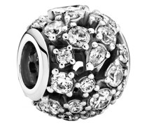 Charms Funkelndes, rundes offen gearbeitetes Charm