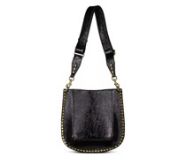 Crossbody Bags Glänzende Handtasche Oskan aus Leder 4810463612143