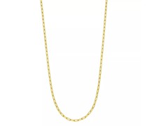 Halskette Necklace Cube 45cm, silver gold plate