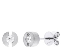 Ohrringe Ear studs with 2 diamonds zus. approx. 0,20ct