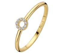 Ring Ring 1217YZI - Gold (14k) with Zirconia