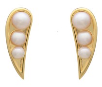 Ohrringe 22K Plated Kindred Pearl Stud Earring