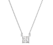 Halskette Attract Square cut Rhodium plated