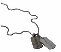 Halsketten Stainless Steel Double Dogtag Necklace