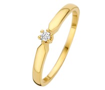 Ring De la Paix Emily 14 karat ring  diamond 0.05 ct