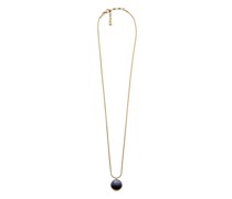 Halskette Sea Glass Stainless Steel Pendant Necklace