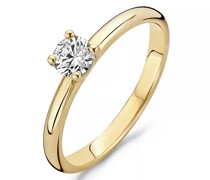 Ring Ring 1133YZI - Gold (14k) with Zirconia