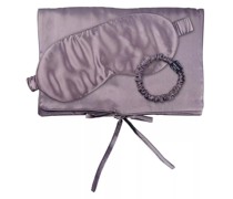 Zubehörsets Travel Set Beauty S Set Silk Bag With Eye Mask And