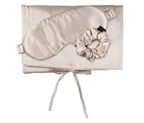 Zubehörsets Travel Set Beauty M Set Silk Bag With Eye Mask And