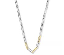 Halskette Bibbiena Poppi Guidi 925 14 karat link necklace