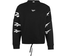 CL D Vector Repeat Plus Size Crop W Sweatshirts