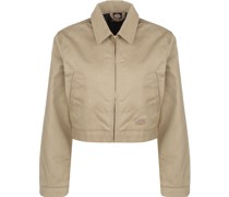 Lined Eisenhower Cropped Rec Leichte Jacken