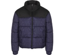 AOP Retro Puffer Winterjacken