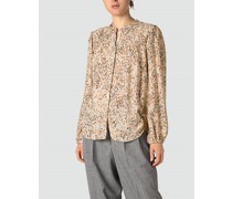 Bluse im Tupfendesign