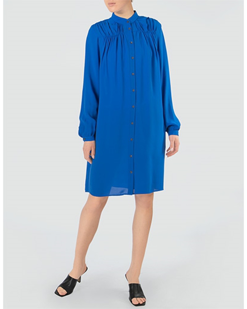 Marc O'Polo Damen Kleid mit verspielter Schulterpartie