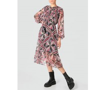 Kleid mit elastischer Taille