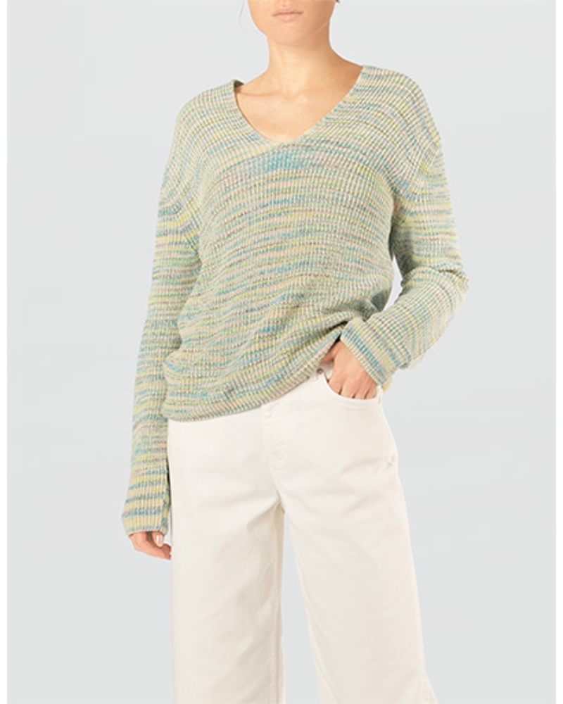 Marc O'Polo Damen Pullover in melierter Optik