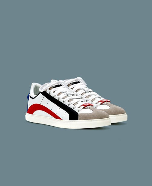 Sneakers weiß bunt Dsquared