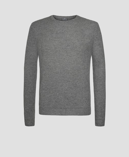 Grauer Pullover von FTC Cashmere