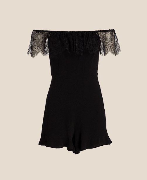 Jumpsuit aus Spitze