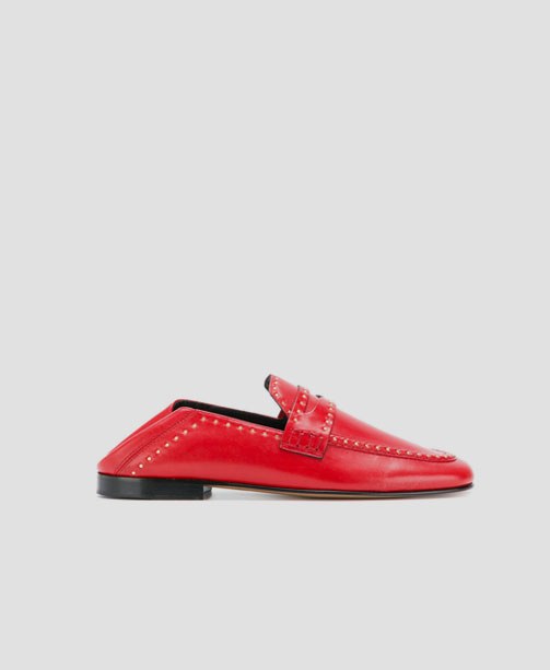 Isabel Marant rote Slipper