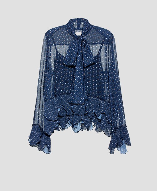 Bluse von Chloé