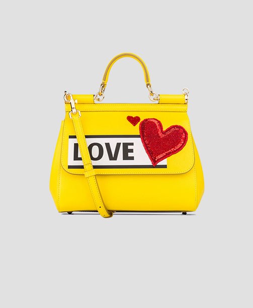 Gelbe Tasche von Dolce&Gabbana