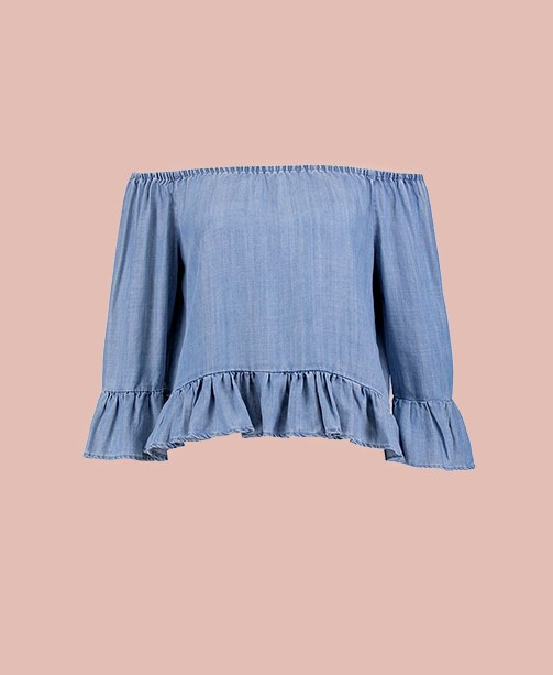 Denim Bluse