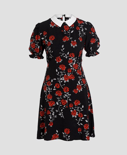 gemustertes Kleid Sandro