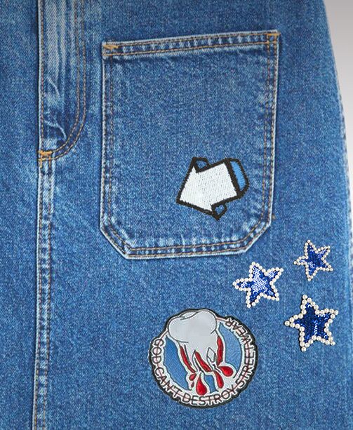 All-Over-Denim: Patches lieben Jeans!