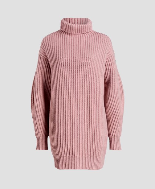Rosa Strickpullover von Moncler